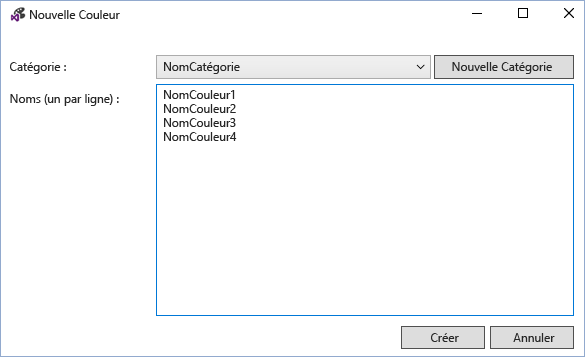 VSIX Color Editor New Color Filled VSIX Color Editor New Color Filled
