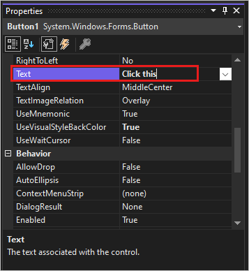 Tutoriel : Créer une application Windows Forms avec Visual Basic - Visual  Studio (Windows) | Microsoft Learn