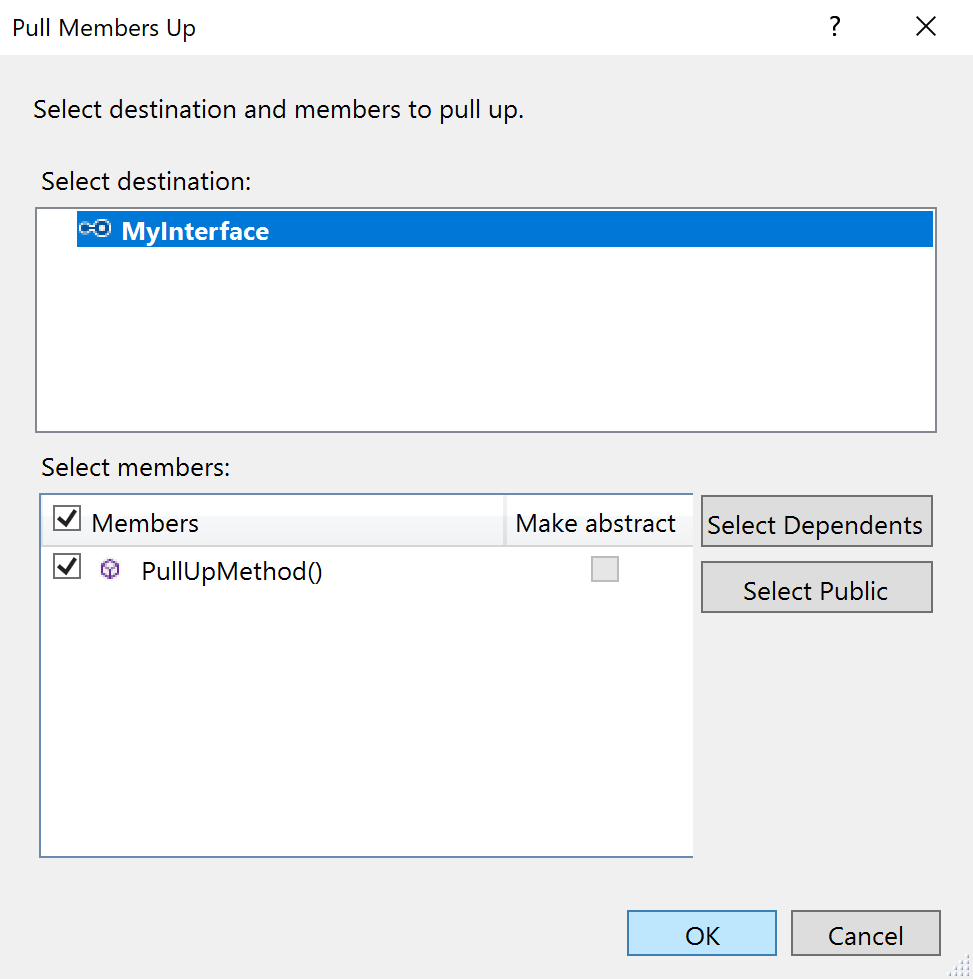 Capture d’écran de Pull Member up.
