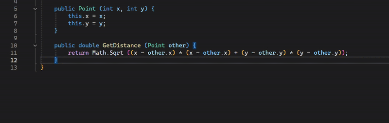 Saisie semi-automatique de code déclenchées manuellement