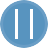 Badge de glyphe indiquant l’état « suspendu ».