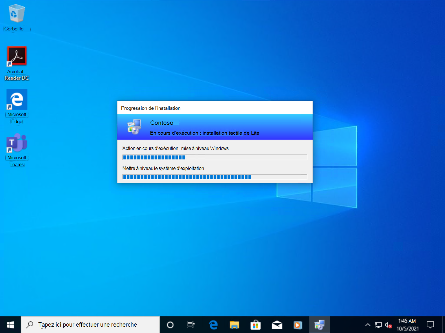 Effectuer une mise à niveau sur place vers Windows 10 avec MDT (Windows 10)  - Windows Deployment | Microsoft Learn