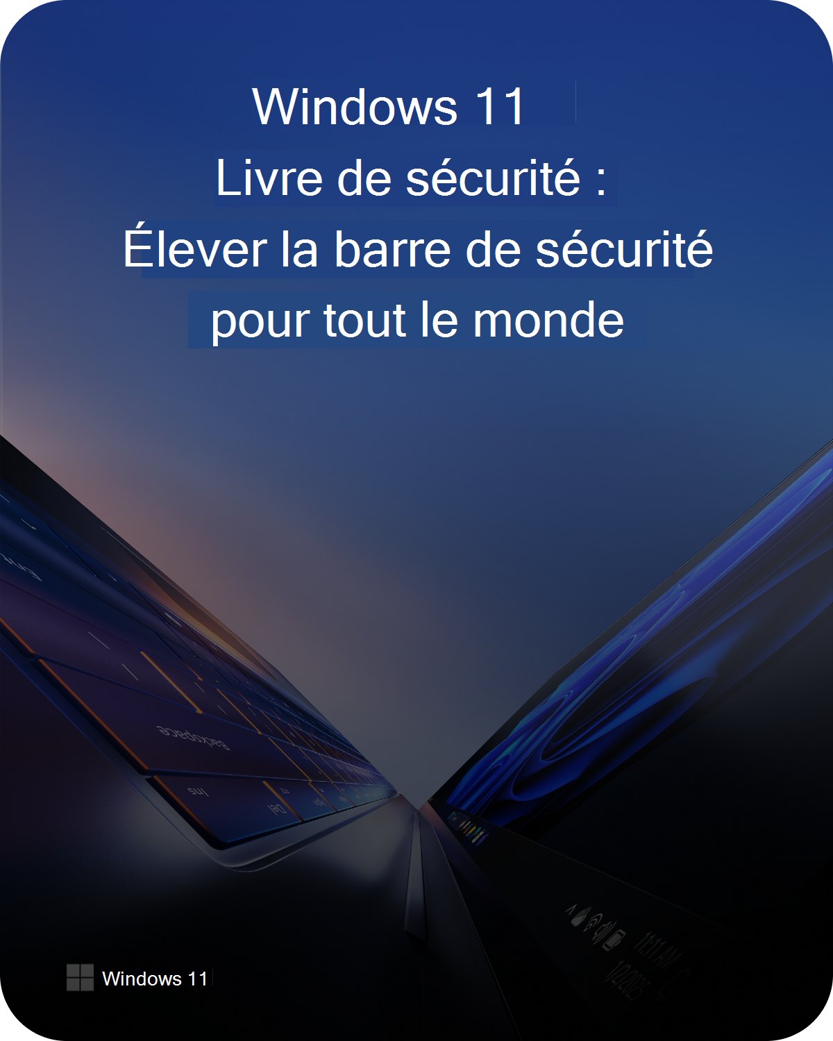 Couverture du livre de sécurité Windows 11.