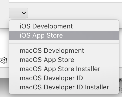 Create an iOS Distribution Certificate