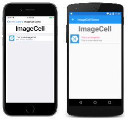 ImageCell Exemple