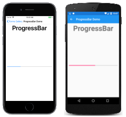 Exemple ProgressBar