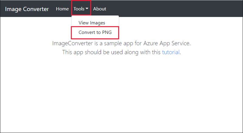 Screenshot showing the convert to PNG option.