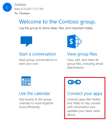 Select Microsoft 365 groups Connectors Select Microsoft 365 groups Connectors.