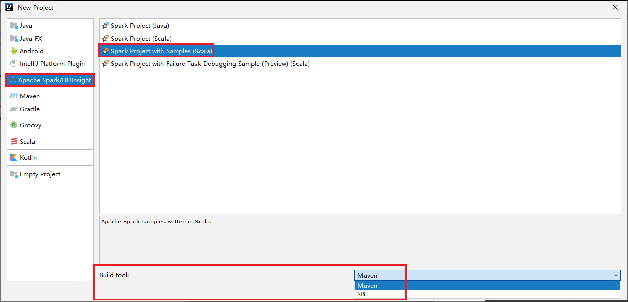 IDEA de IntelliJ: cuadro de diálogo Nuevo proyecto