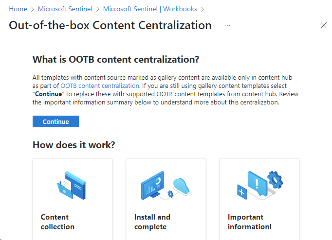 Screenshot shows central tool page including details on how to use it.