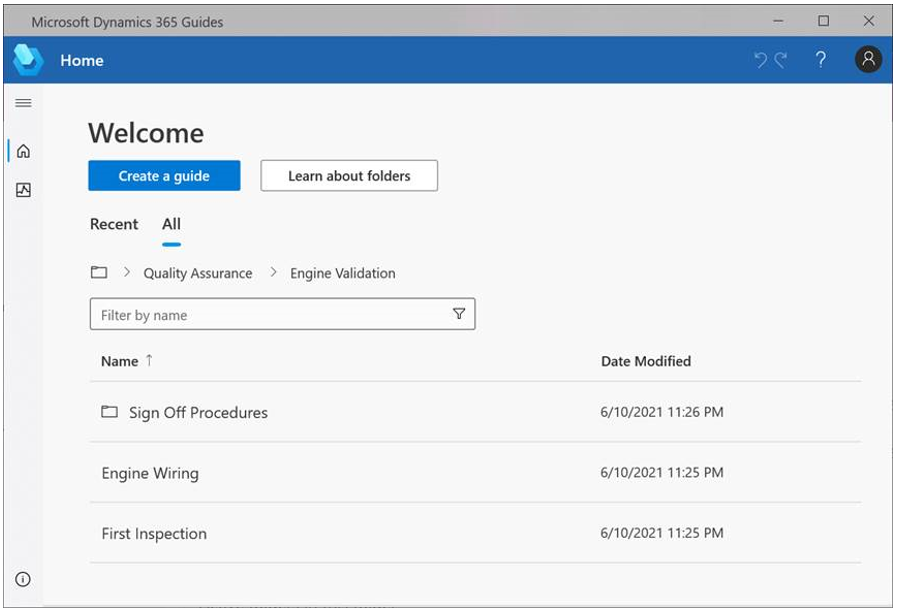 Crear un novo botón de guía.