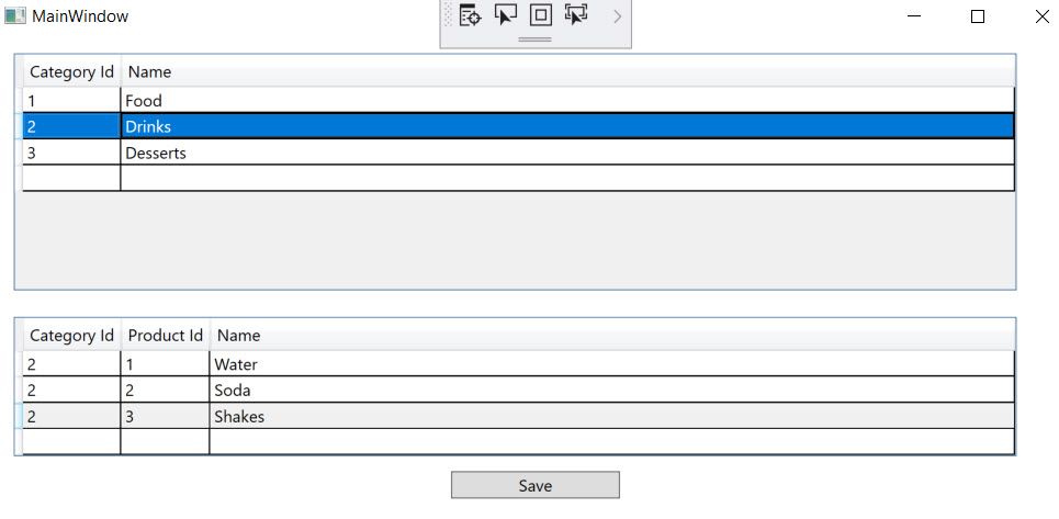 Ejecución de la aplicación