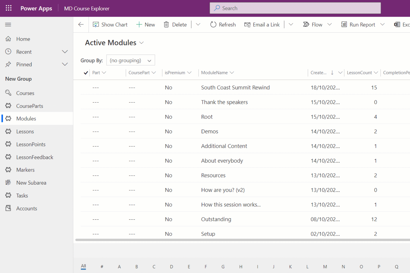 Explorador de solucións