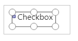 Control de caixa de verificación.