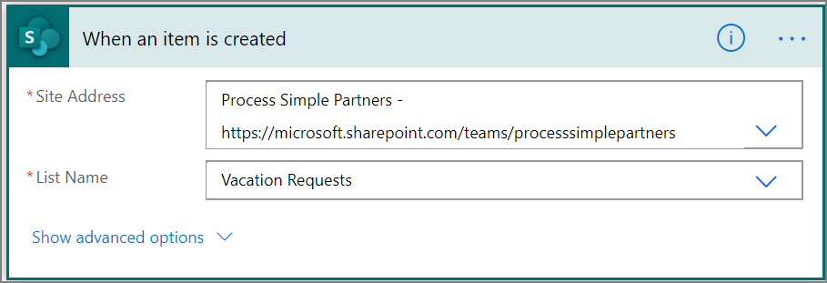 SharePoint información.
