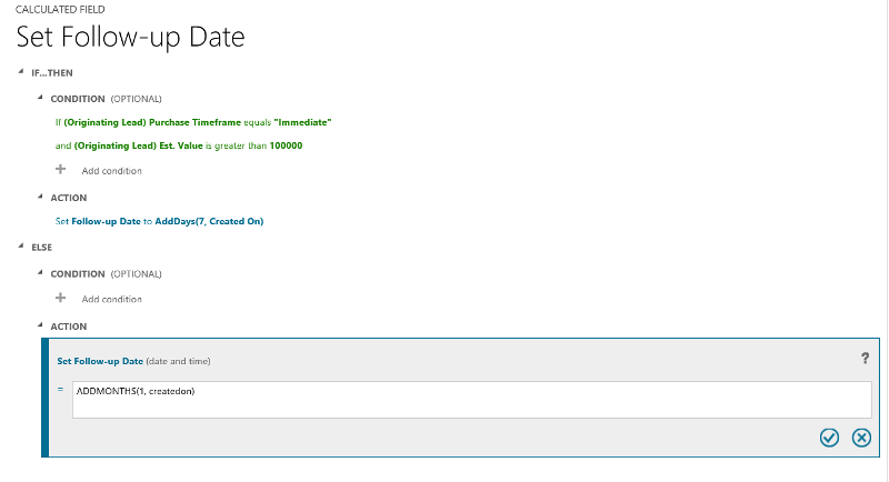 Definir data de seguimento en Dynamics 365.