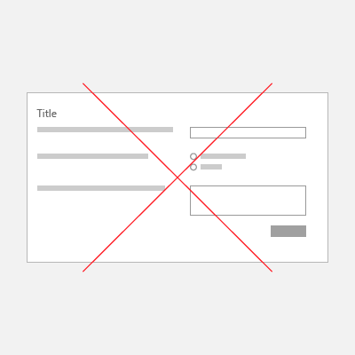 formulario con etiquetas a la izquierda no funcionan