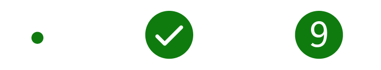 Estilos de InfoBadge correctos