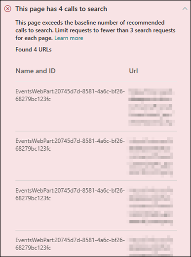 צילום מסך שמראה את ההודעה אדומה 'נדרשת תשומת לב'.
