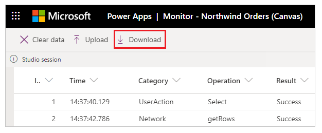 Download trace files Download trace files.