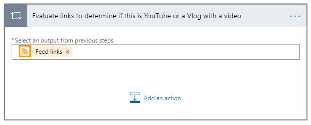 הערך קישורים כדי לקבוע אם זהו YouTube או ולוג עם סרטון.
