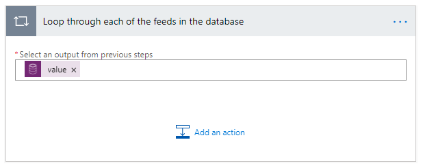 הוספת הפעולה 'החל על כל פריט'.