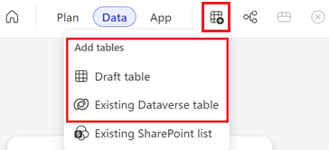 Add more data tables