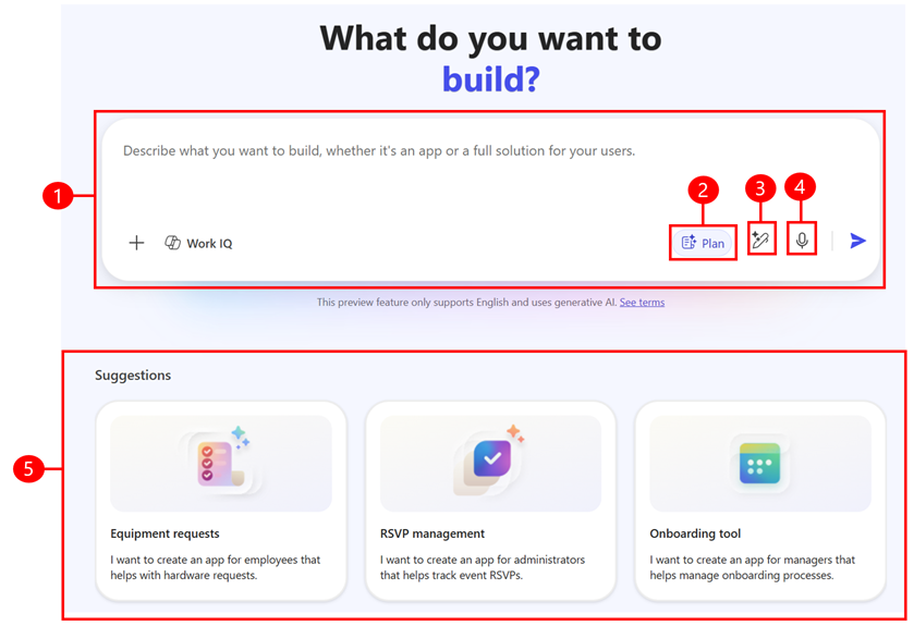 Screenshot of the prompt writing interface with enhance prompt button.