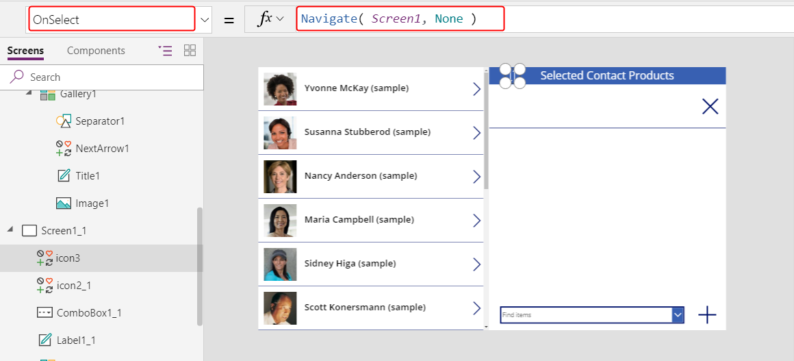 הוספת ניווט בין מסכים.