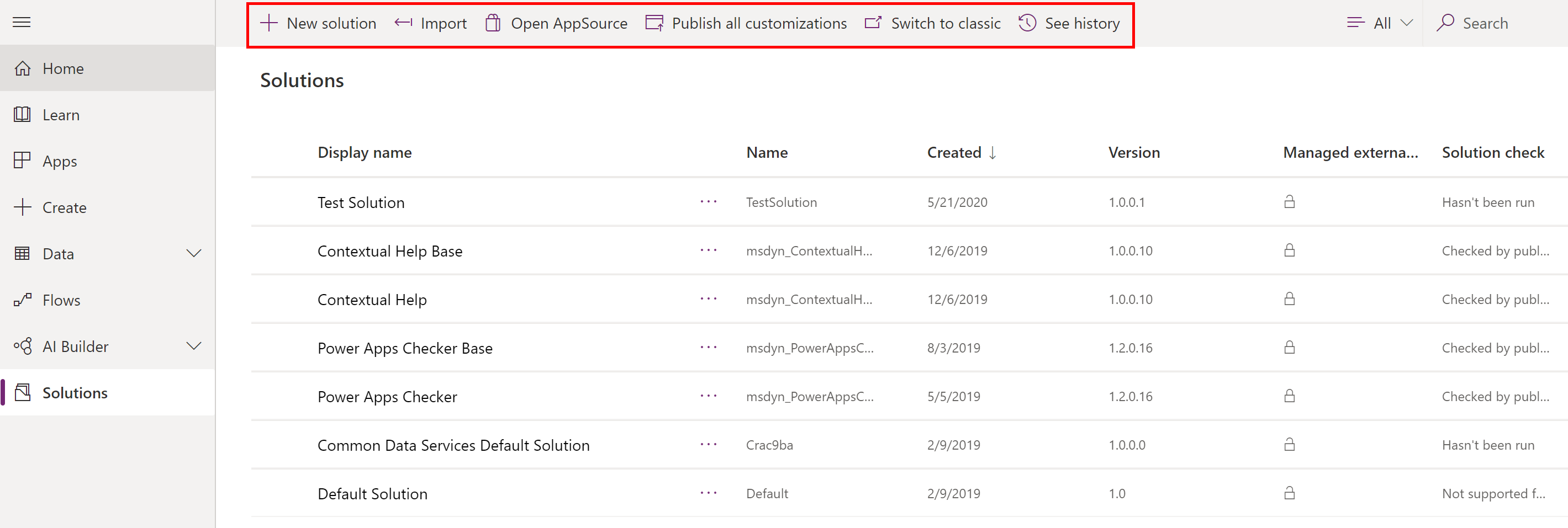 אזור פתרונות.