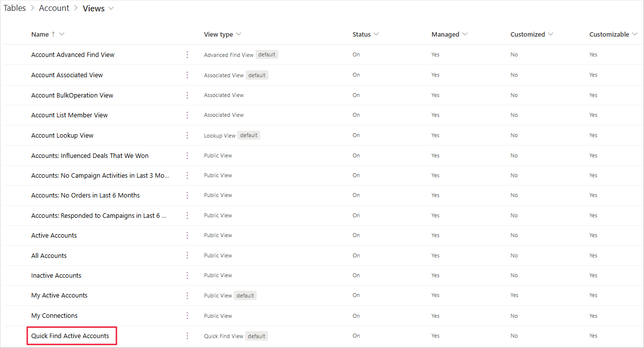 Screenshot of the Quick Find Active Challenges view.