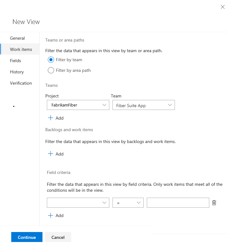 Screenshot of Manage Active Bugs dialog, Work Items tab.