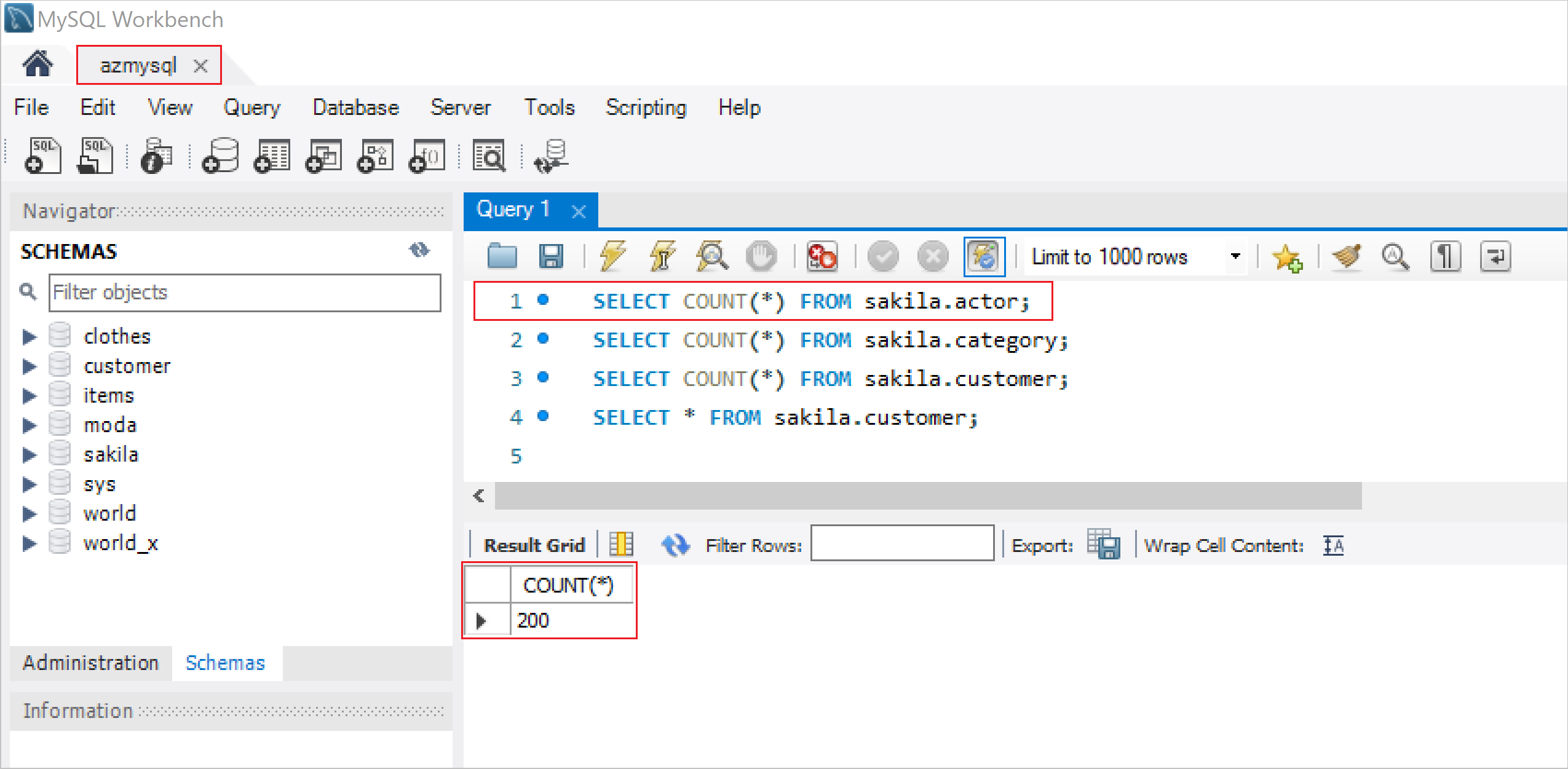 Table and Row size target database