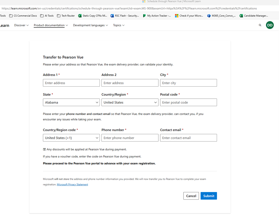 व्यक्तिगत विवरण प्रदान करें।