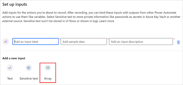 ऐरे का चयन करें ऐरे का चयन करें.