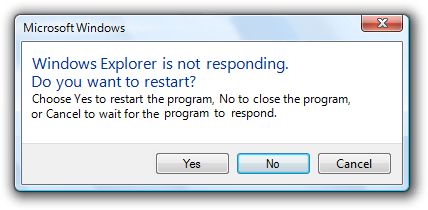 screen shot of dialog box with unnecessary text