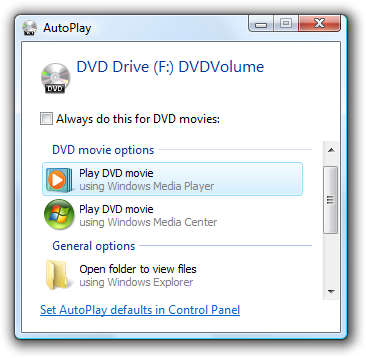 screen shot of dialog box with list of commands