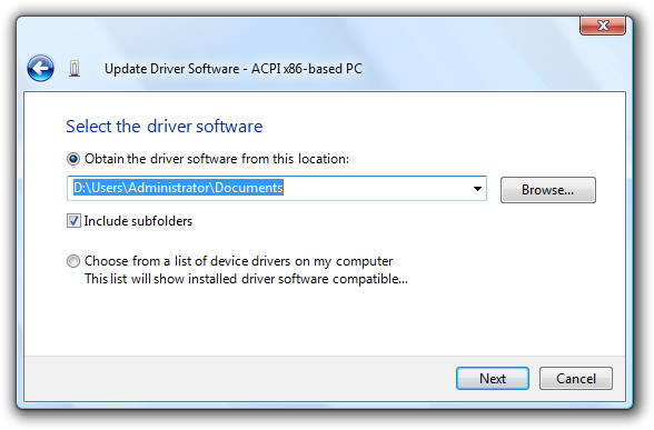 screen shot of dialog box with same controls
