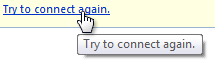 screen shot of link with redundant infotip