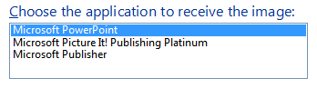 screen shot of list of without redundant label