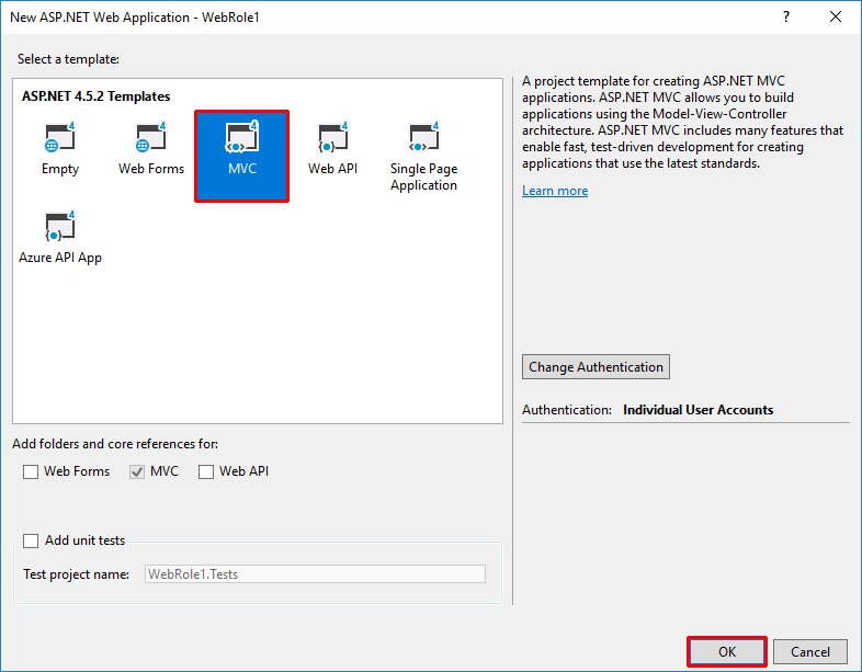 Add MVC and Web API