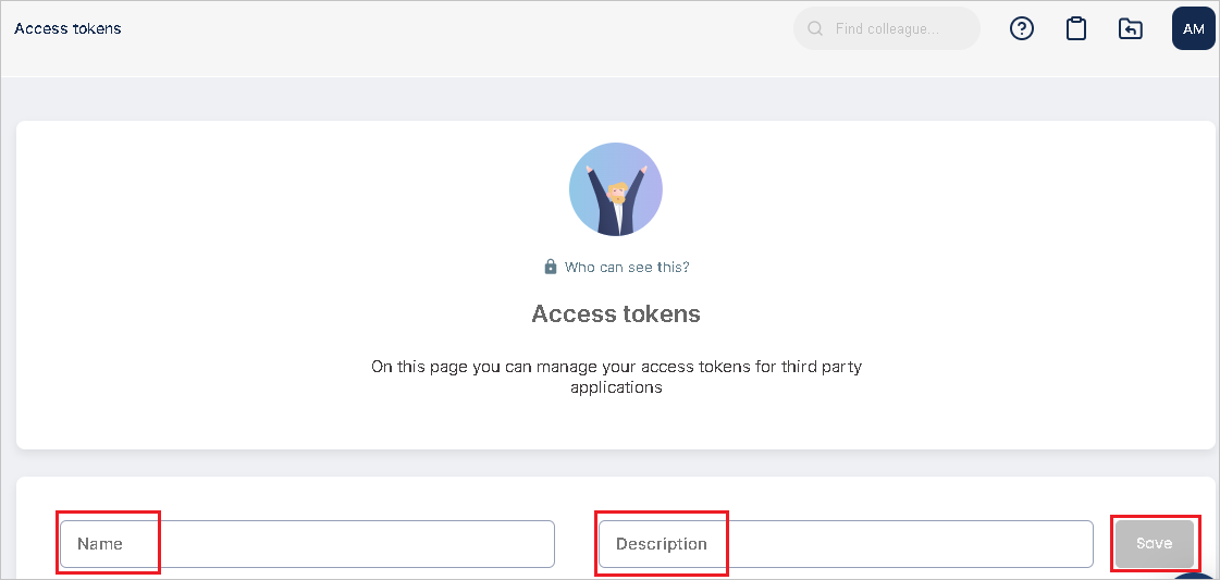 Access tokens