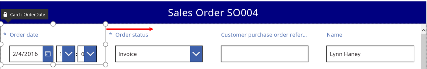 Promijenite veličinu kartice povlačenjem i ispuštanjem.