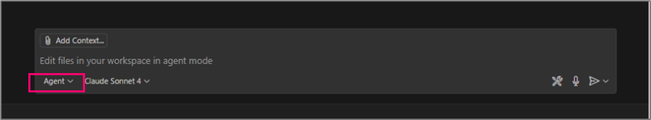 Način rada agenta u GitHub Copilotu Visual Studio Code