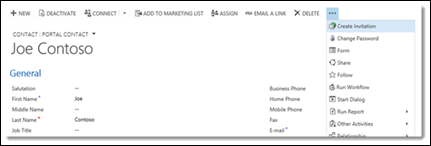 Izrada pozivnice za novi kontakt Stvorite pozivnicu za novi kontakt.