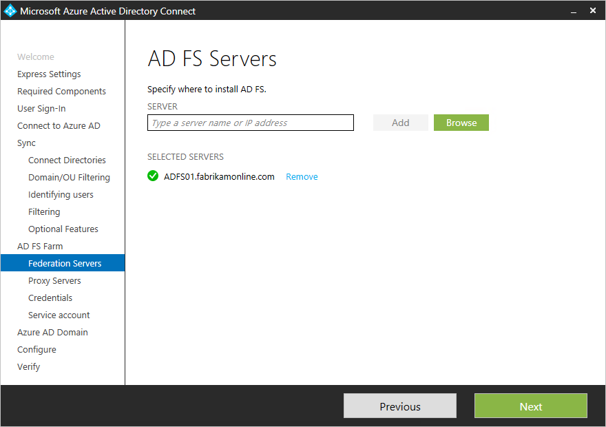 Screenshot showing the