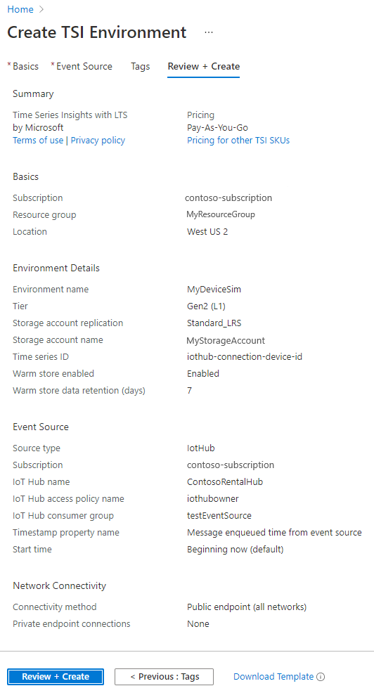 Áttekintés + Lap létrehozása a Létrehozás gombbal