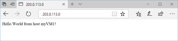 Az Application Gateway tesztelése