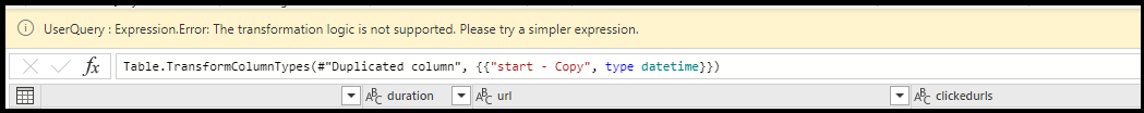 Power Query-szerkesztő