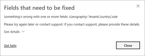 OLS-üzenet a Power BI-vizualizációkban